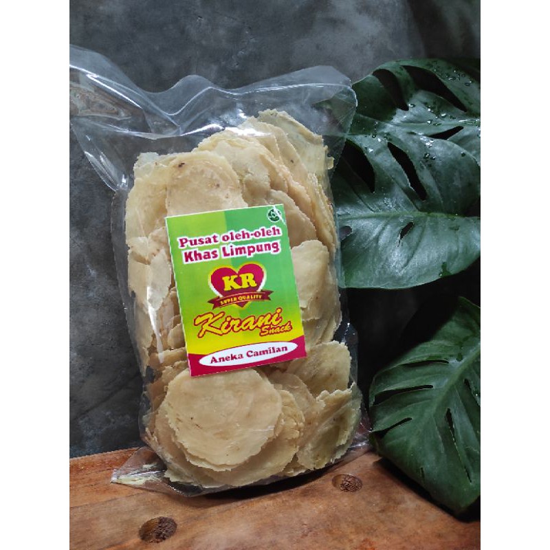 

Emping asli limpung kualitas LB kemasan 1kg