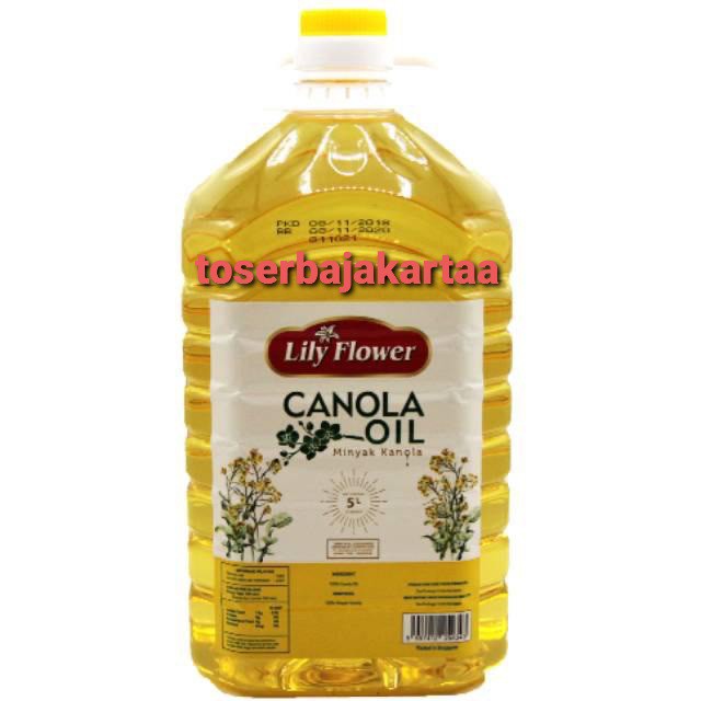 

Lily Flower Canola Oil 5 Liter