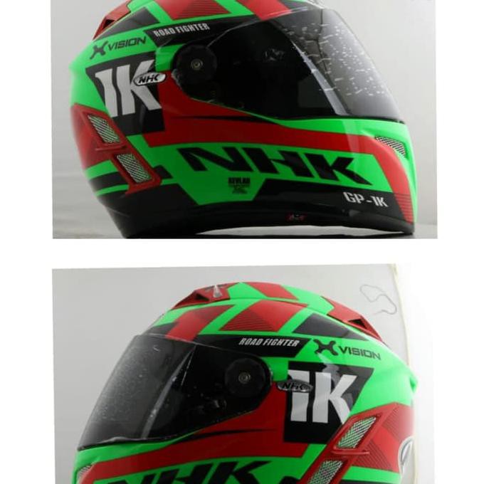Helm NHK Terminator Racing Xvision green | Helm | Full | Face