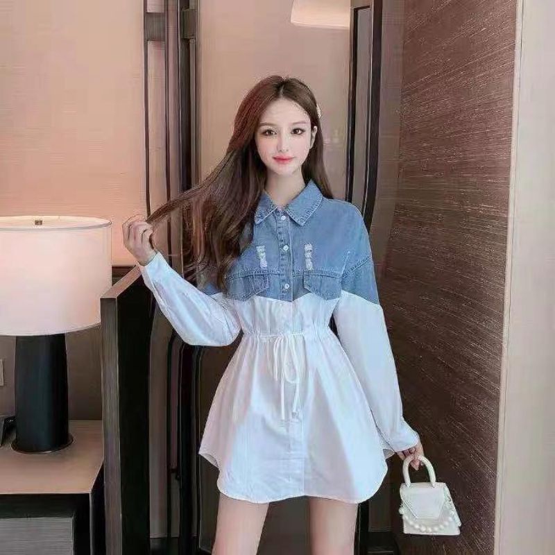 TUNIK OVERSIZE BANGKOK IMPORT JEANS KOREAN STYLE BIG SIZE