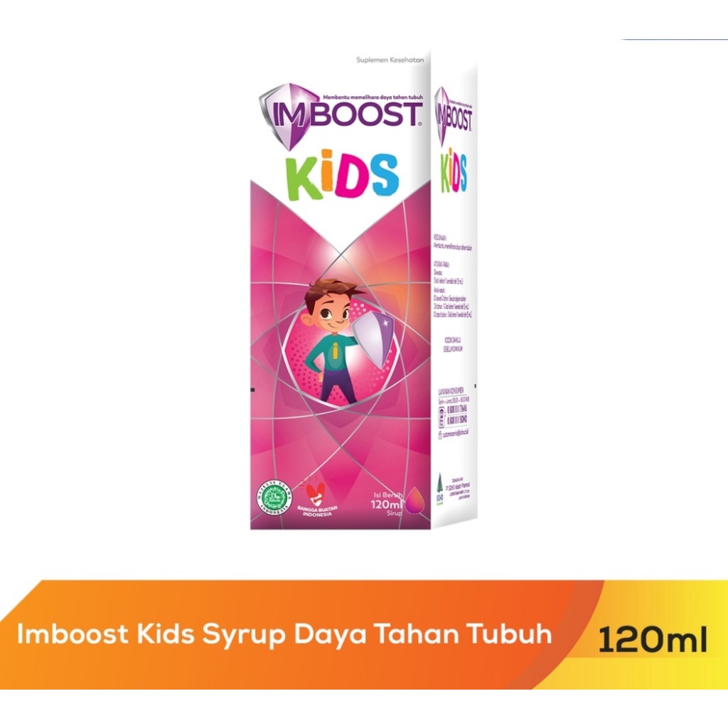 Imboost Kids Syrup 120ml - exp 2024