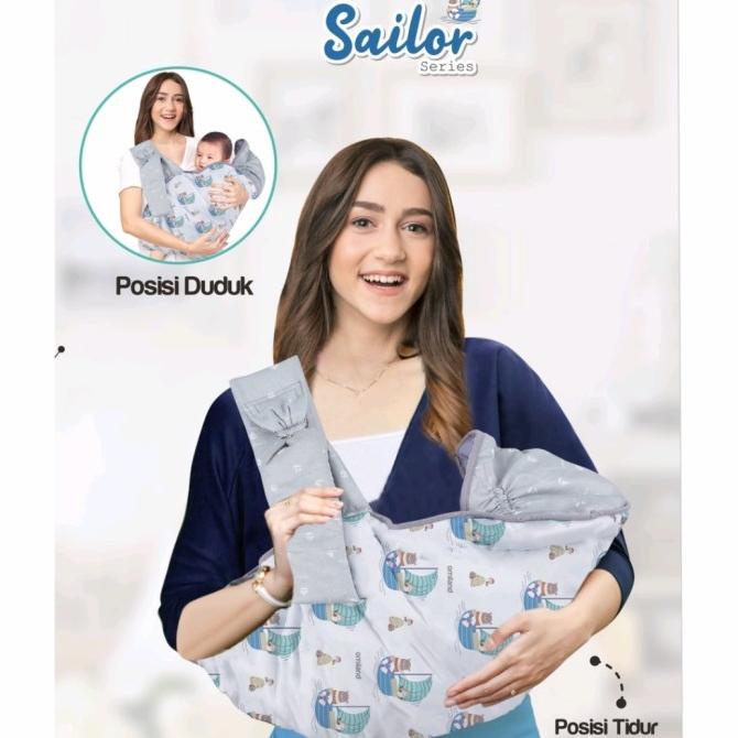 Omiland Gendongan Bayi Samping Cocok U/ Newborn Sailor Series -Ob17161