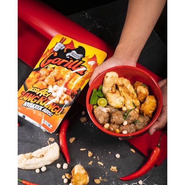 

Gorilla Baso aci Tulang Rangu 200gr Tulang Rangu