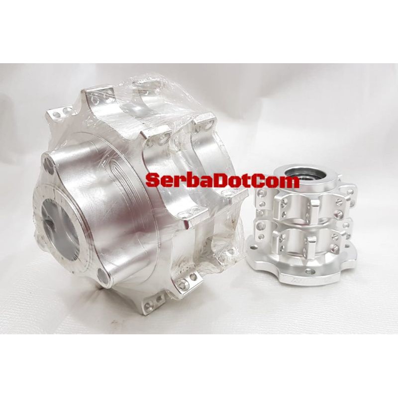 TROMOL SATRIA FU TERMINATOR RIDE IT SET DEPAN BELAKANG ORIGINAL +  RUJI SILVER  not vnd belimbing tr