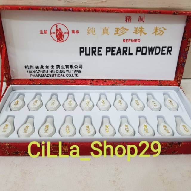 ORIGINAL ZHEN ZU FEN (PEARL POWDER/BUBUK MUTIARA) MASKER WAJAH ZHEN ZHU FEN