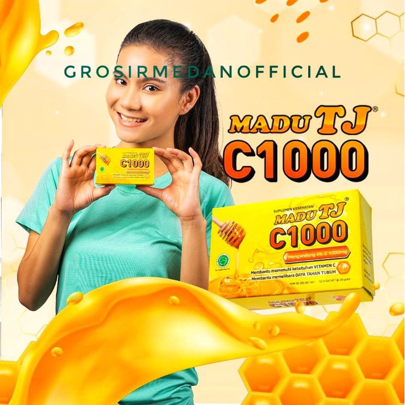 MADU TJ C 1000 1 box isi 5s - MADU DAN VITAMIN C