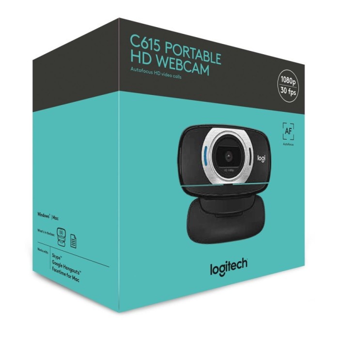 LOGITECH - C615  HD - WEBCAM  - 1080p