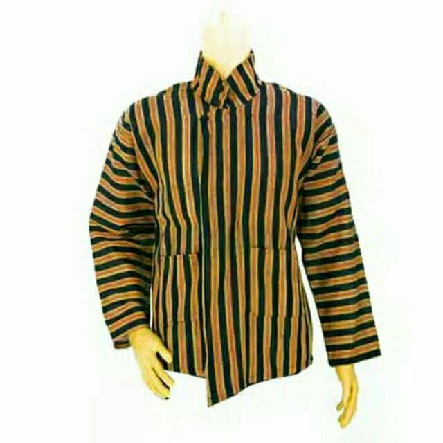 Baju Surjan / Lurik Garis Besar Size Dewasa