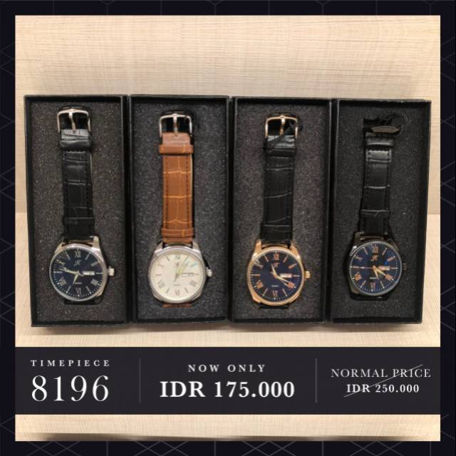 Jam Tangan Cowok JT 8196 Ori by JimsHoney