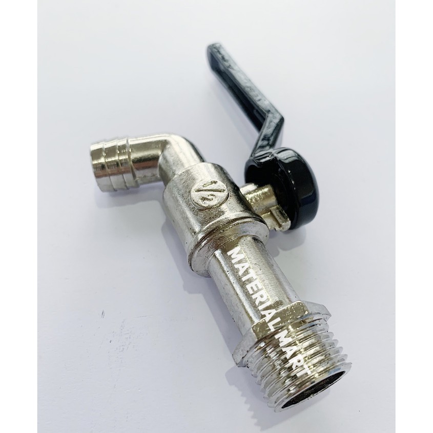 Keran Air Besi 1/2&quot; | Kran Bola 1/2 Inch | Kran Besi | Kran Tembok 0,5 | Material Mart