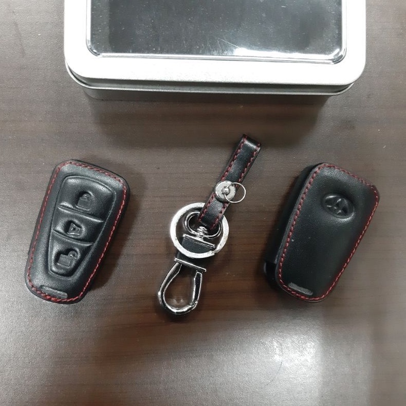 Sarung remote kulit toyota AGYA