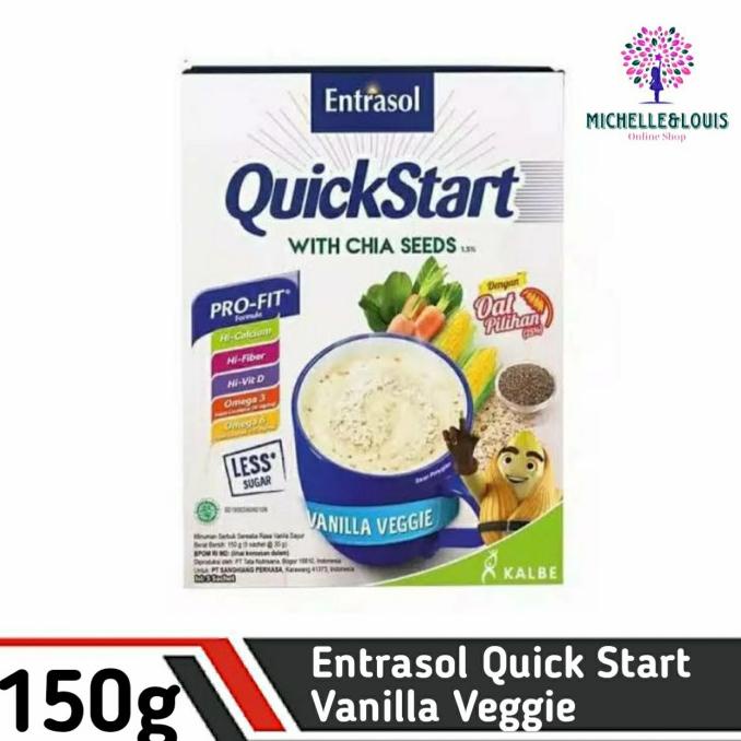 

Entrasol Quick Start Vanilla Vegie 5 x 30gr - Chocolate