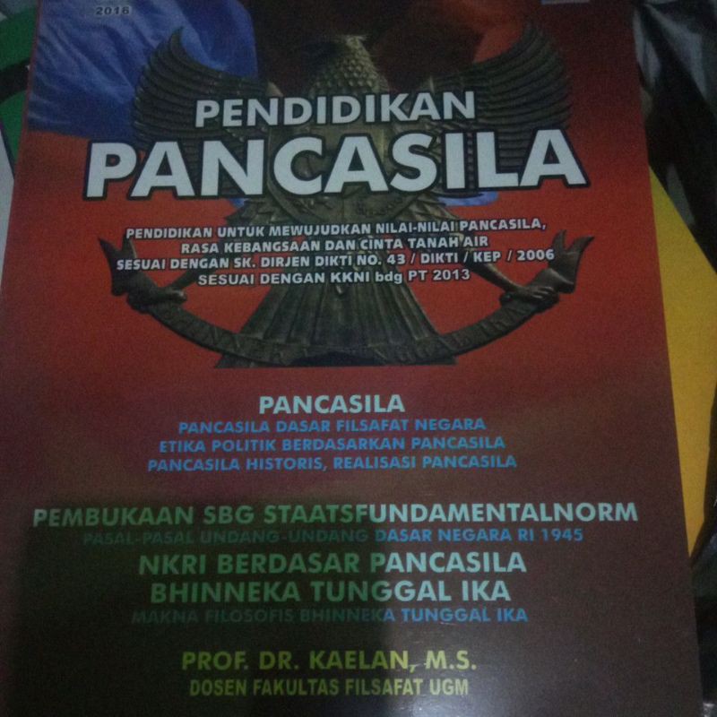 buku pancasila by kaelan
