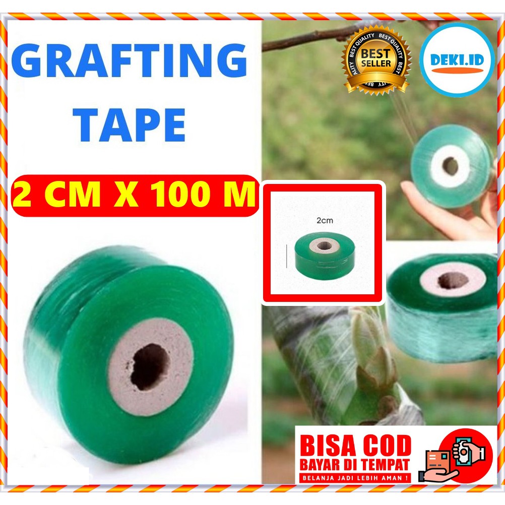 Jual Plastik Okulasi 2 CM Grafting Tape Parafilm Sambung Pucuk Enten