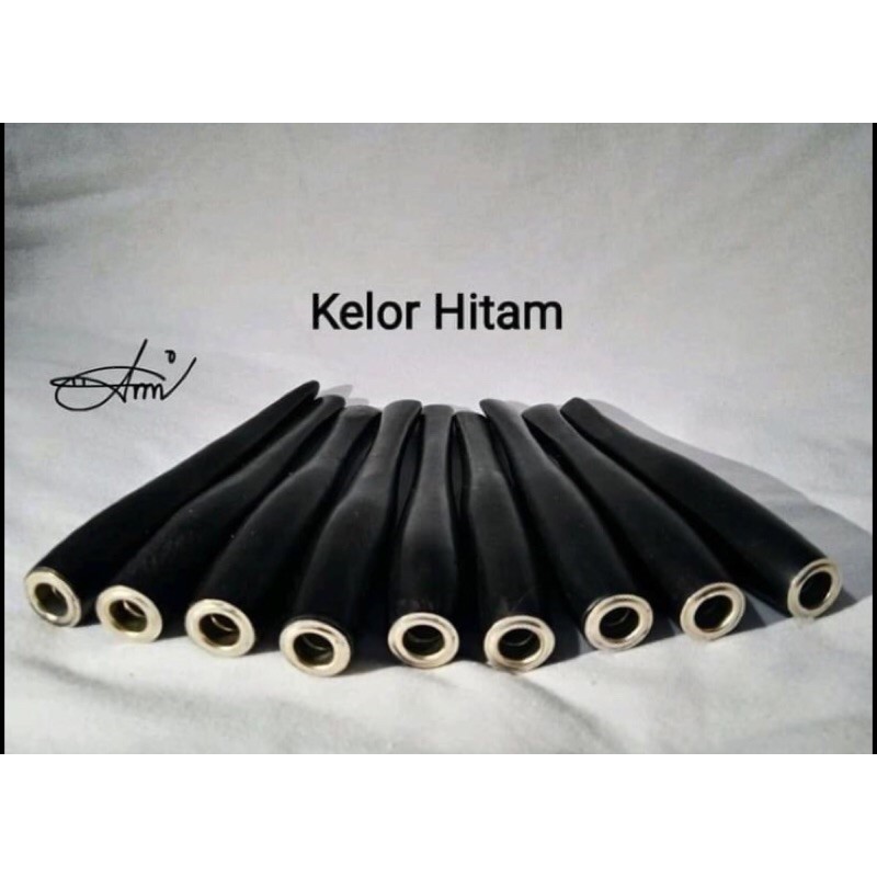 PIPA ONCE KAYU KELOR HITAM ASLI LUBANG MULTIFUGSI