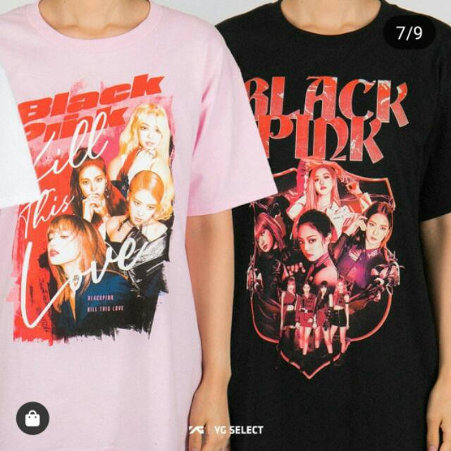 [HANDCARRY] OFFICIAL BLACKPINK TSHIRT, SWEETSHIRT AND BARET MURAH 