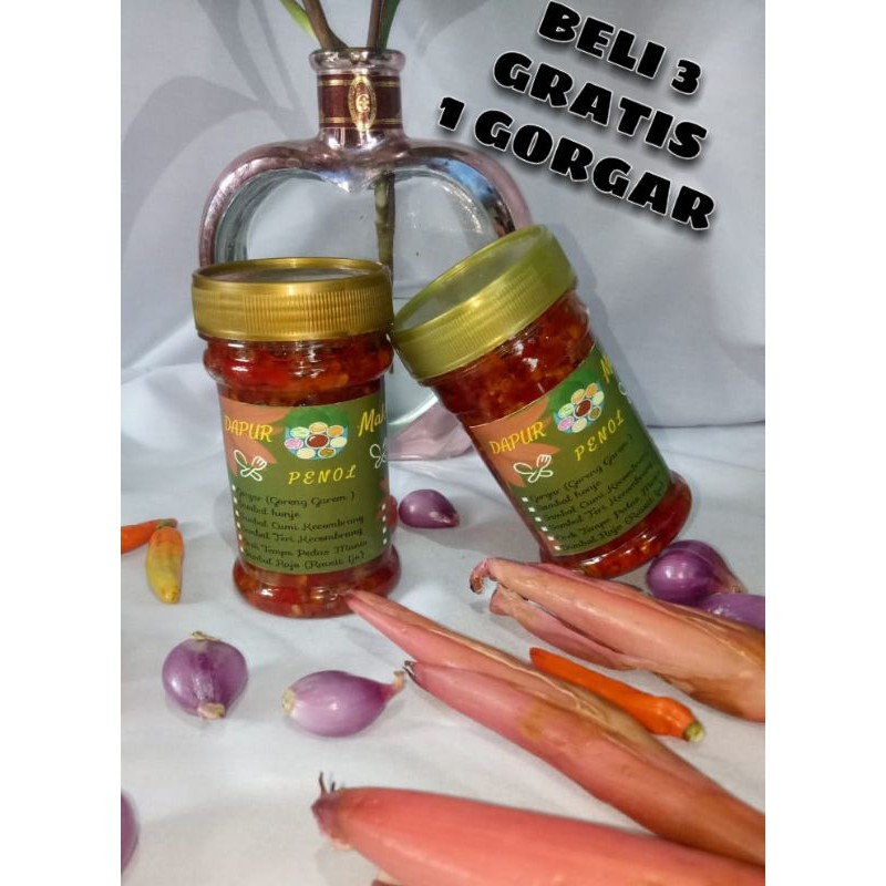

Sambal Teri Kecombrang Dapur Mak Penol 150gr