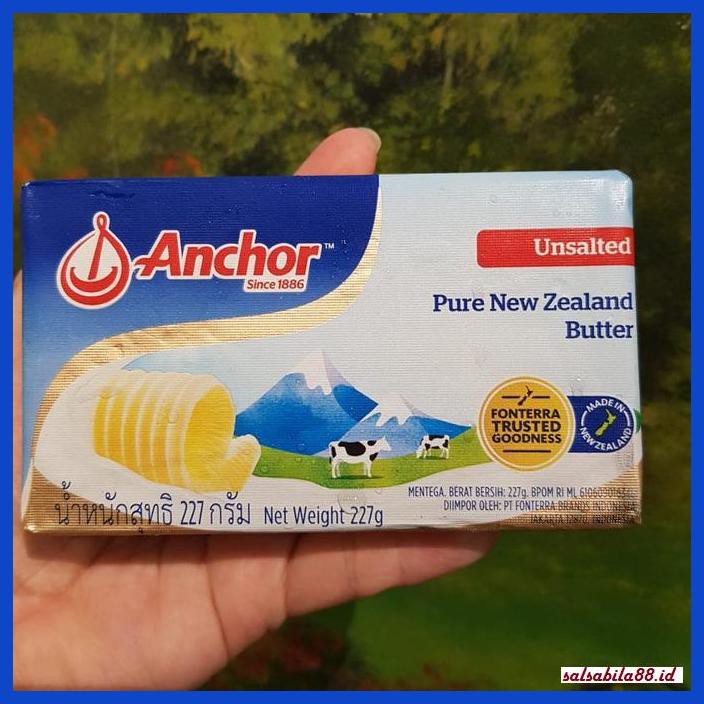 

Rettubagetnem- Butter Anchor Unsalted / Anchor Butter Unsalted Mpasi Repack - 250 Gram -Asli-Slii.