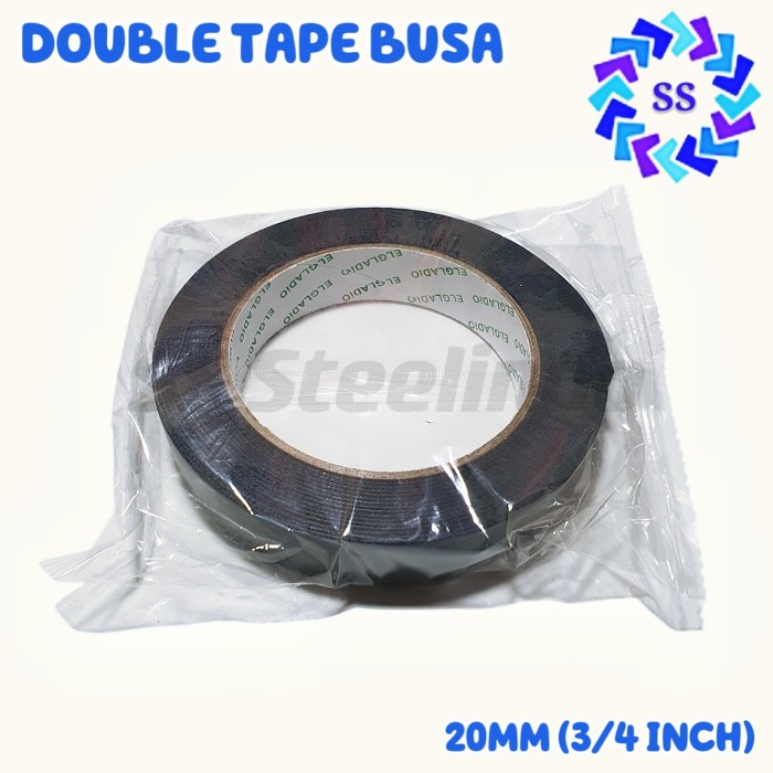 

LAKBAN DOUBLE TAPE HIJAU BUSA - 20MM