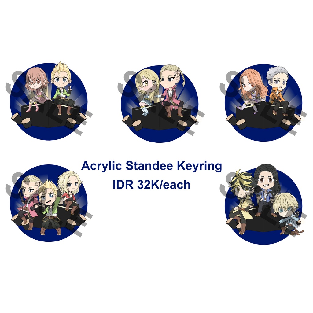 TOKYO REVENGERS ACRYLIC STANDEE KEYCHAIN