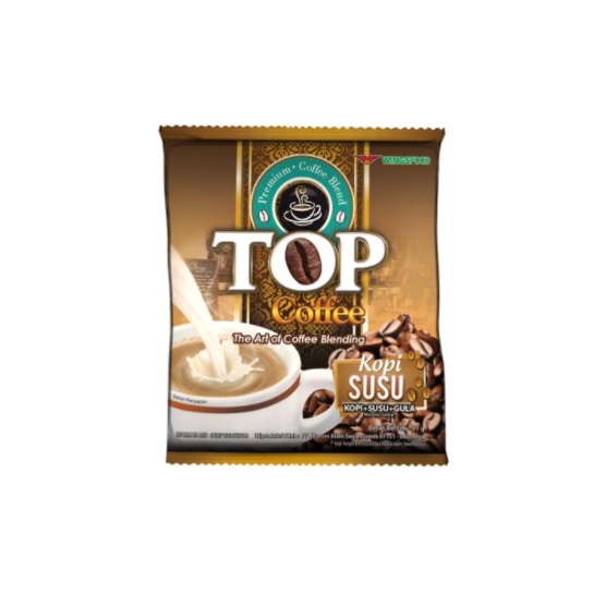 

Kopi Top Coffee Susu 1 RENCENG x 10 PCS x 21 gr