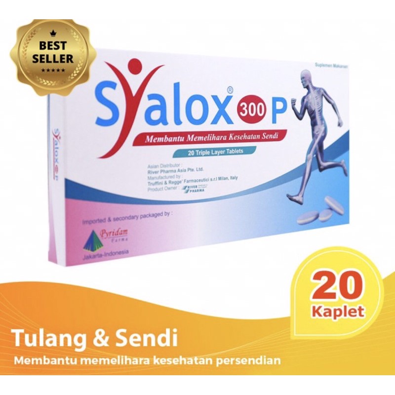 Syalox 300 P box 20 tablet ( memelihara kesehatan sendi )