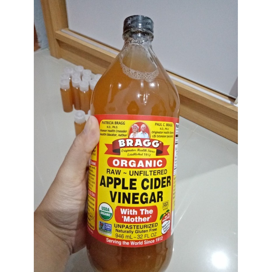 Paling Di Cari Bragg Apple Cider Vinegar 100ml Cuka Apel Shopee Indonesia