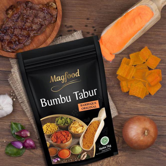 

K8L8 BUMBU TABUR BUBUK POWDER MAGFOOD RASA BARBEQUE 1KG PNL0