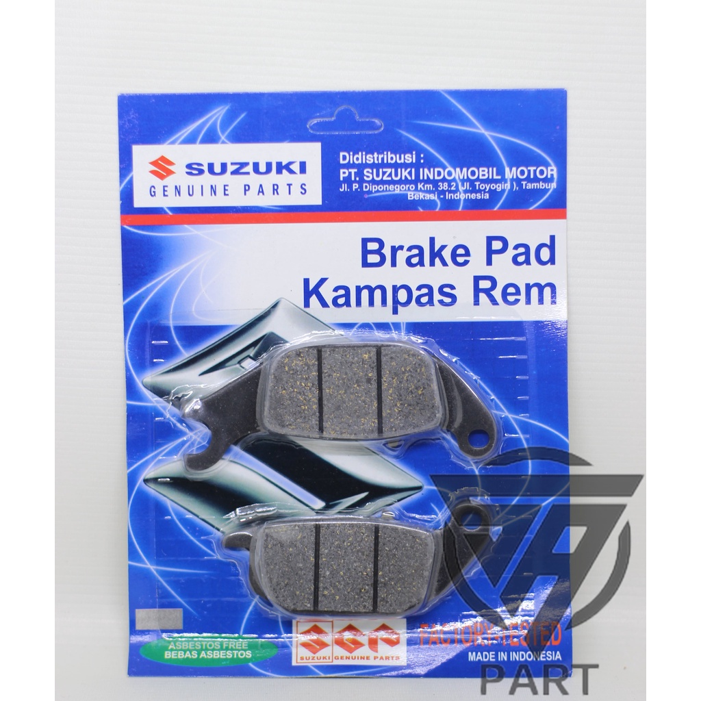 KAMPAS REM SATRIA FU DISPAD BELAKANG SATRIA FU 150 SUZUKI BRAKE PAD SATRIA FU