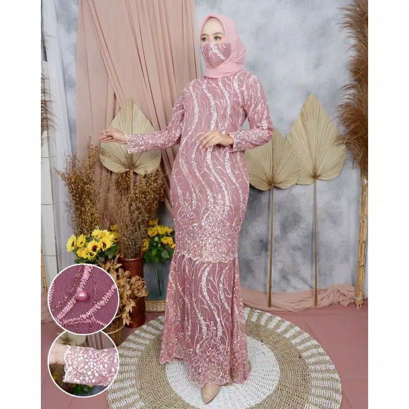 Gamis Duyungfull tile//tile premium