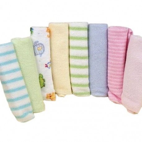 Washcloth Gerber 8in1 Carte Love 6in1 Sapu Tangan Bayi Handuk Kecil Slabber Baby Bib Washlap Waslap Wash Cloth