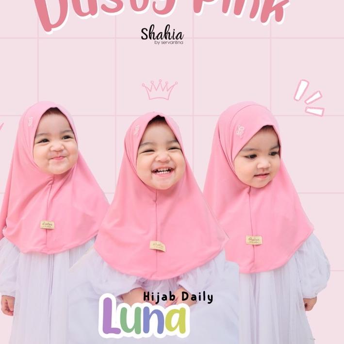 (SQ26)-SHAHIA - Luna Hijab Anak Couple Mom Baby Etalase 2-Special 9.9