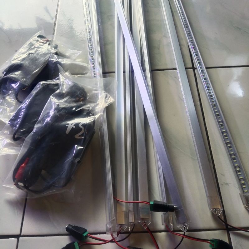 promo lampu 1 meter putih tinggal pakai