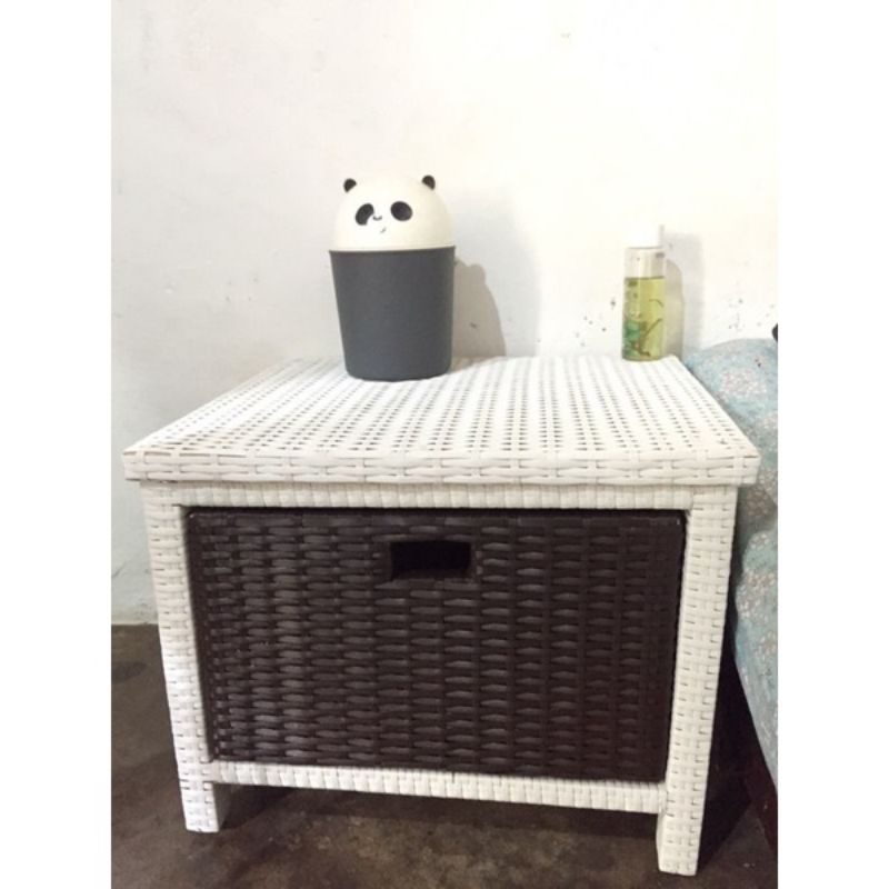 furniture minimlais serbaguna bufet laci rotan sintetis