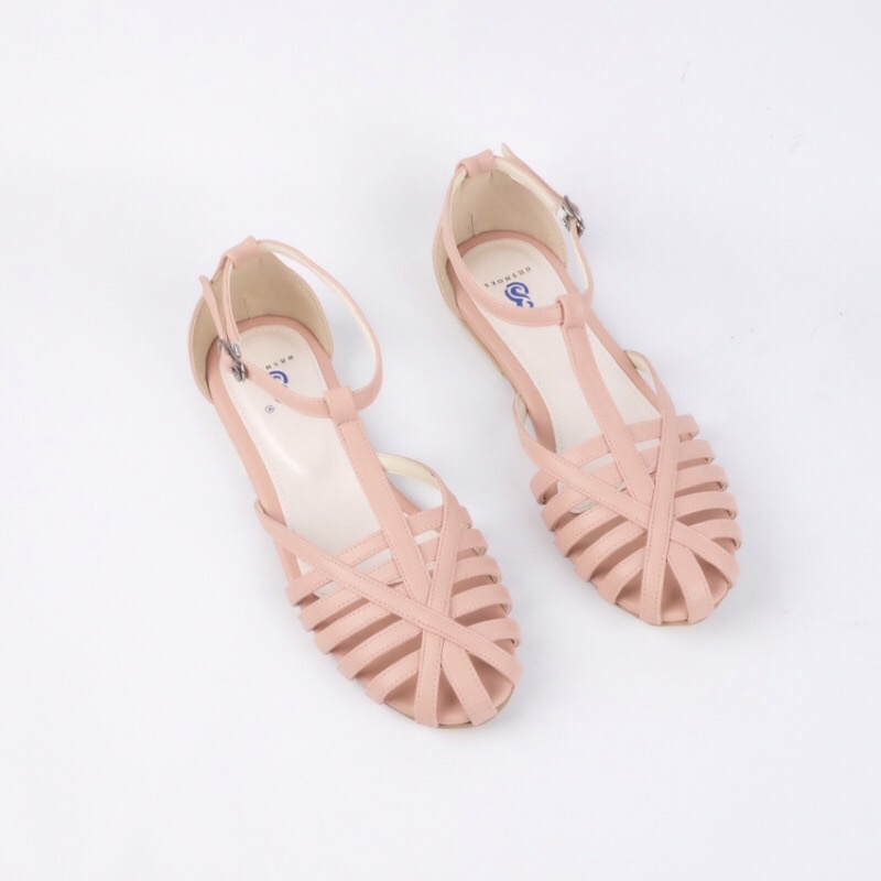 [SIAP KIRIM] Sandal Flat BRShoes40 FT Sandal Tali Wanita Casual Best Seller