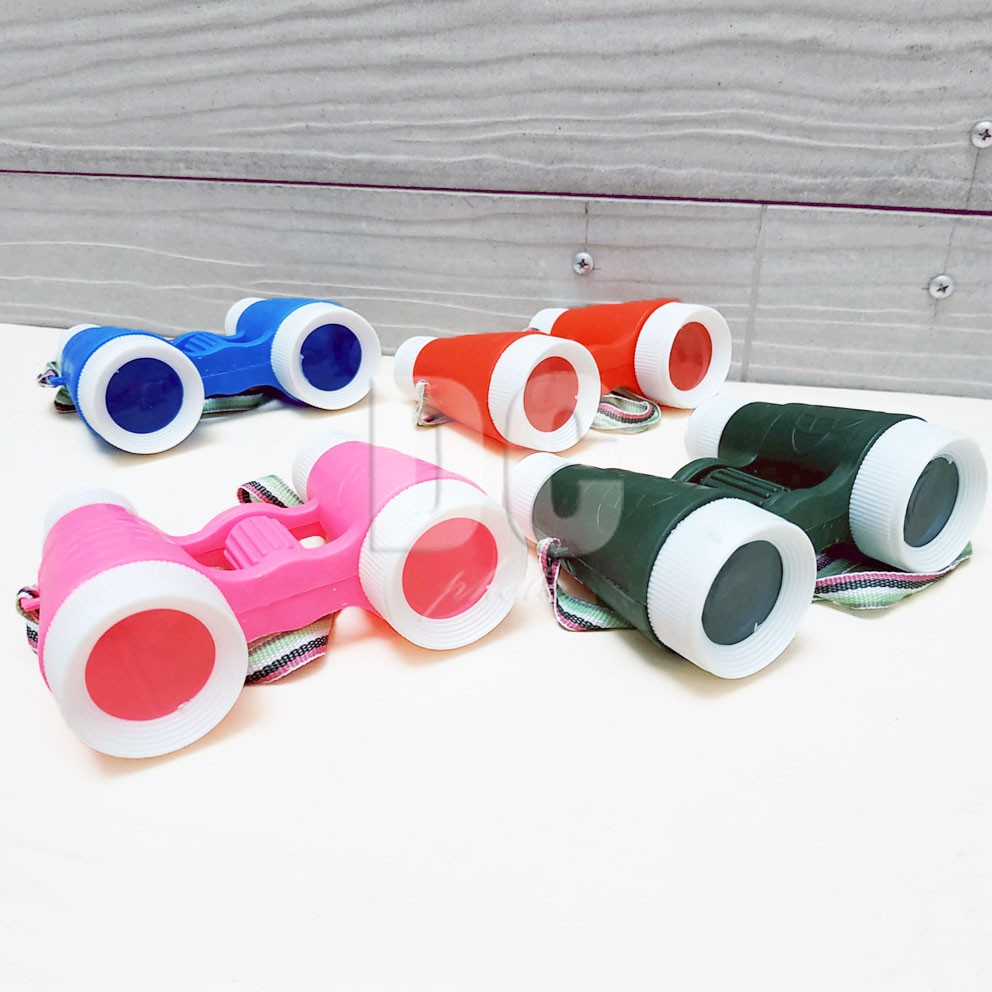 Mainan Anak Teropong Mini Zoom Binocular