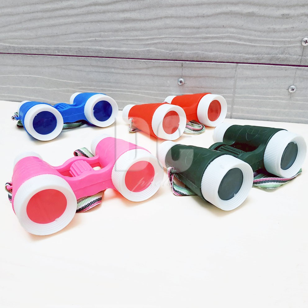 Mainan Anak Teropong Mini Zoom Binocular