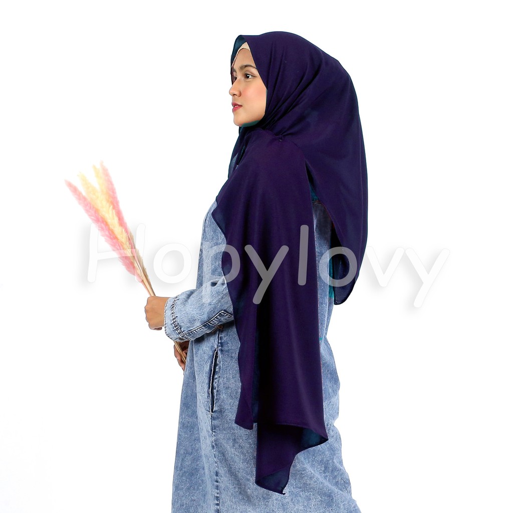 HOPYLOVY - PASHMINA SABYAN / PASHMINA INSTAN DIAMOND SABIAN / PASHMINA BASIC 75 X 150 CM