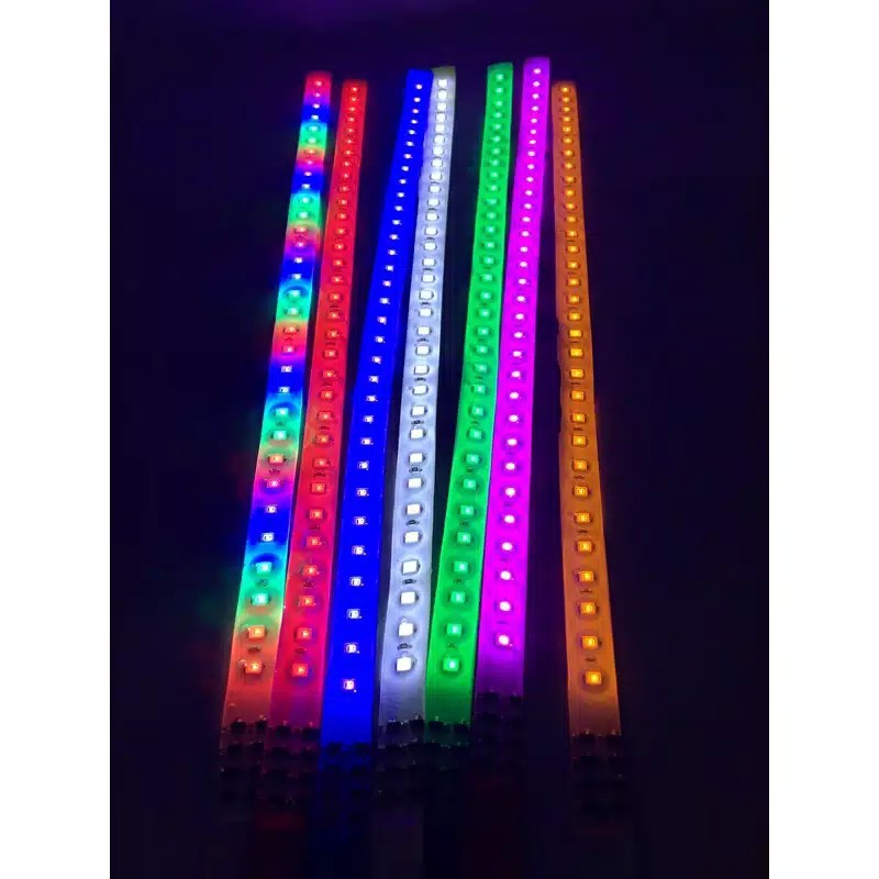 Orizaba - Lampu Led Stripe mobil motor 32led 30cm 12volt warna warni lampu led strip rgb FLEKSIBEL