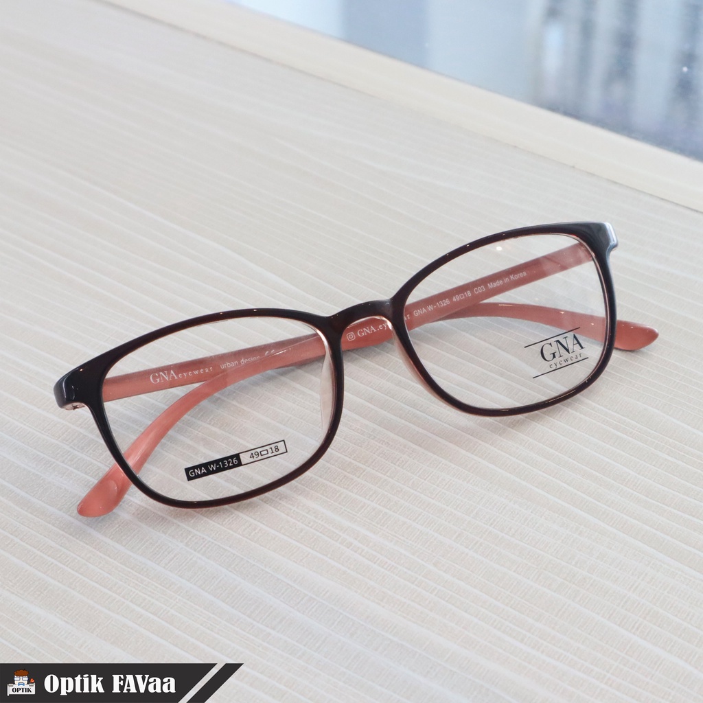 Frame Kacamata GNA W1326 Original Made in Korea