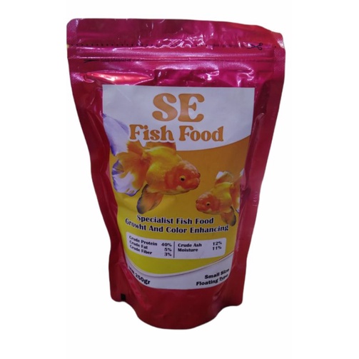 Pakan Ikan Mas Koki SE FISH FOOD Untuk Pertumbuhan Warna Badan