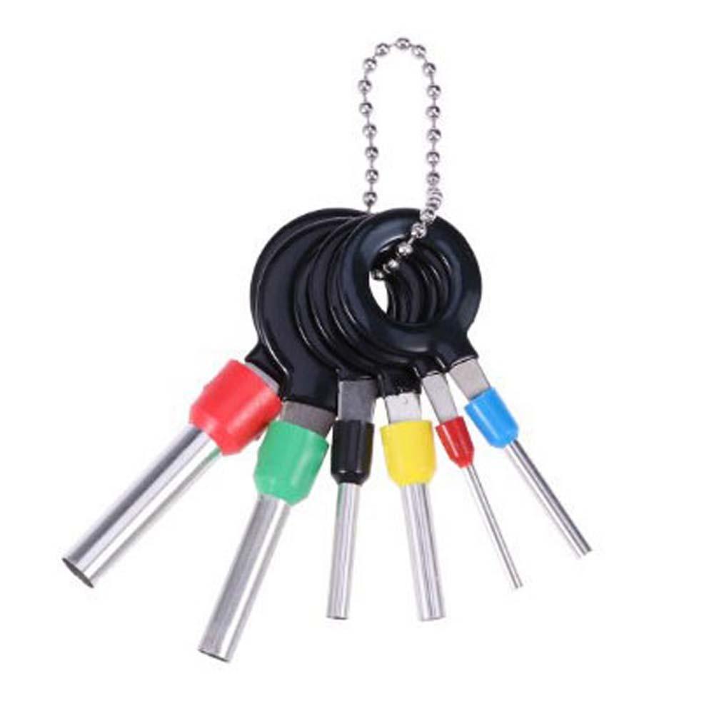 Quinton Alat Pencabut Terminal Kabel Listrik 18 /21 /26 /36 /38 /41Pcs Terminal Puller Plug Extractor Kit Pemetik Jarum Alat Perbaikan Tangan Mobil