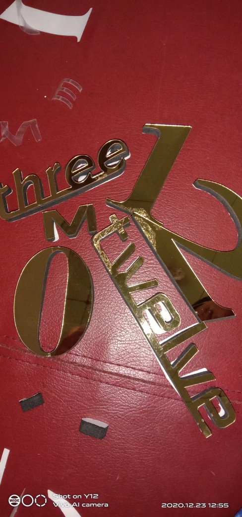 [model A] Jam Dinding Besar Raksasa Diy Do It Yourself Giant Wall Clock 80-130cm Diameter - Angka