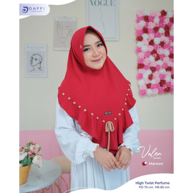 Jilbab Instan Valen By Daffi