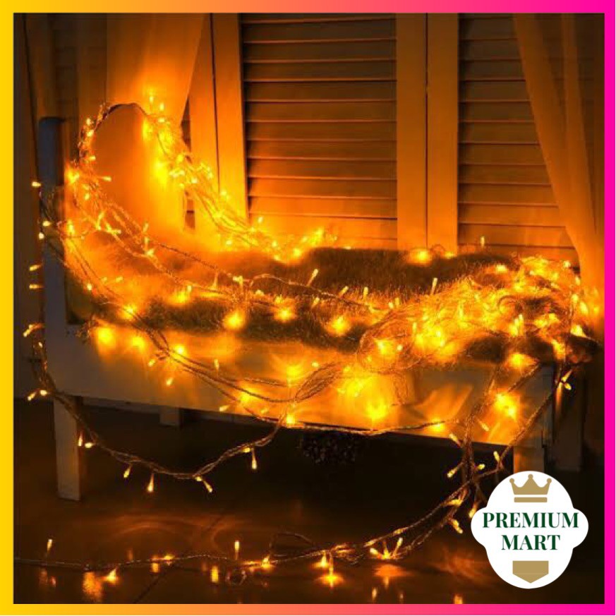 Lampu Natal Led Tumblr / Lampu Hias Dekorasi Rice Light Lamp 5 meter &amp; 10 meter (Tanpa Dus)