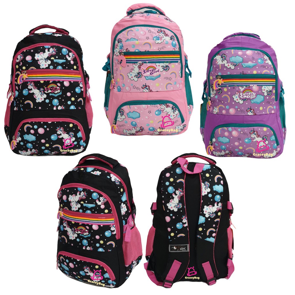 GB-73720S Tas Ransel Anak Perempuan / Remaja Silvergirl by Alto