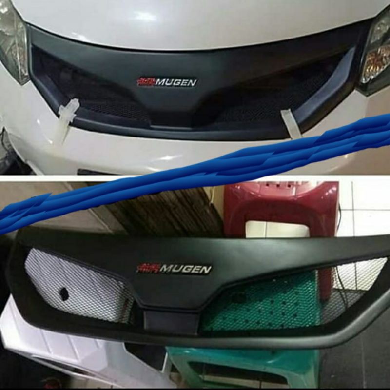grill costum honda freed  2011 2013 mugen
