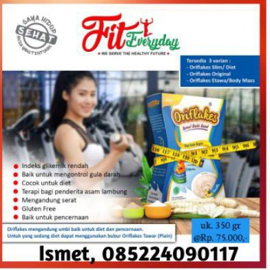 

Sereal Umbi Garut ORIFLAKES