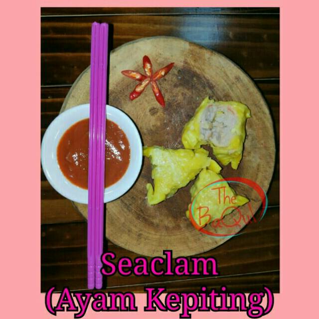 

Dimsum versi Seaclam Premium ala resto murah (Daging ayam dan kepiting) isi 25