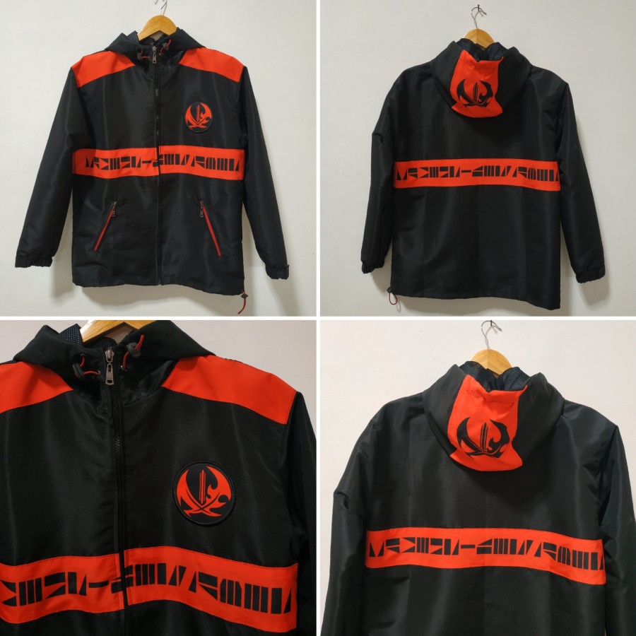 JACKET JAKET BAJU HOODIE KAMEN RIDER SABER BRAVE DRAGON